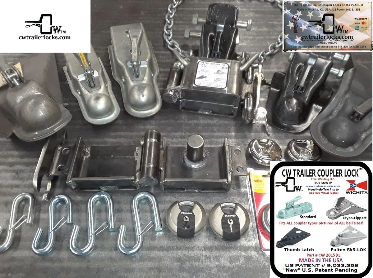 CW 2015 XL Standard Trailer Lift or Thumb Latch Lock CW 2015 XL Also