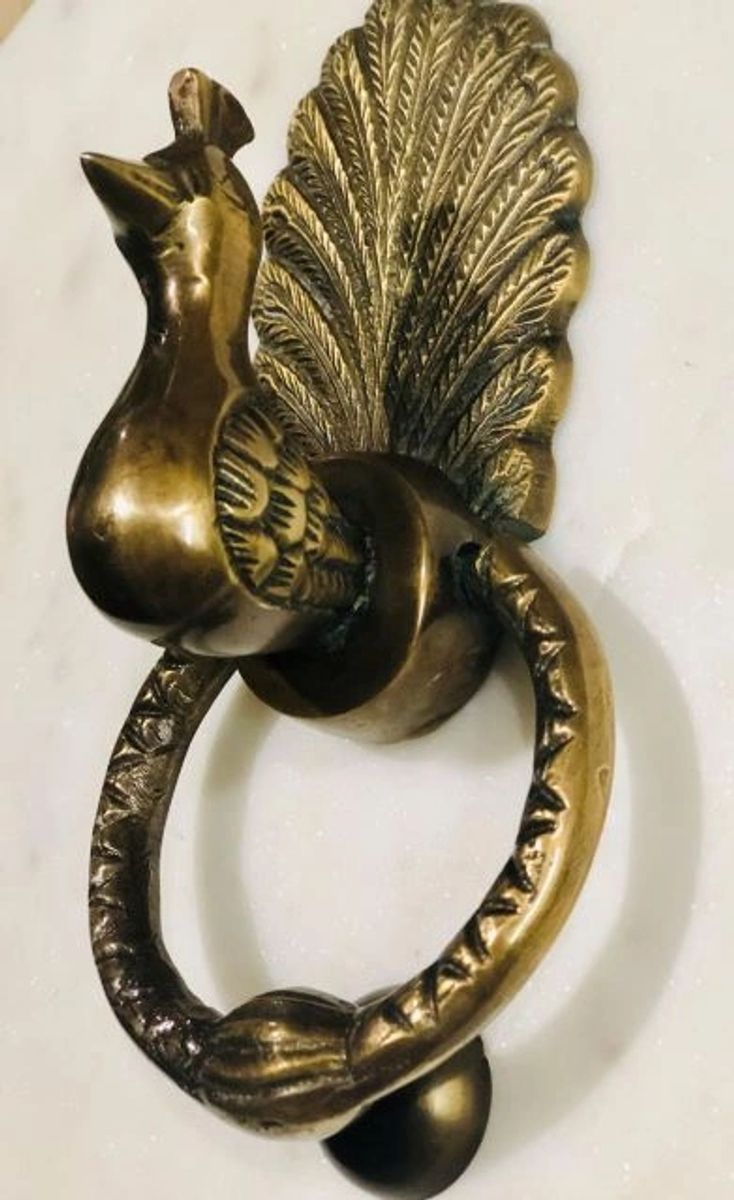 Peacock Door Knocker