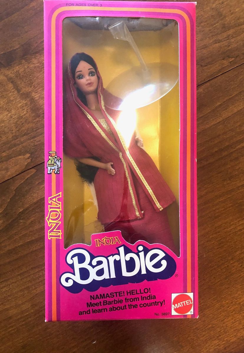 India Barbie, Dolls of the World Collection, Vintage 1981 Mattel No. 3897