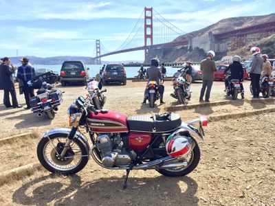1976 Honda CB750 Four at Distinguished Gentleman's Ride, San Francisco