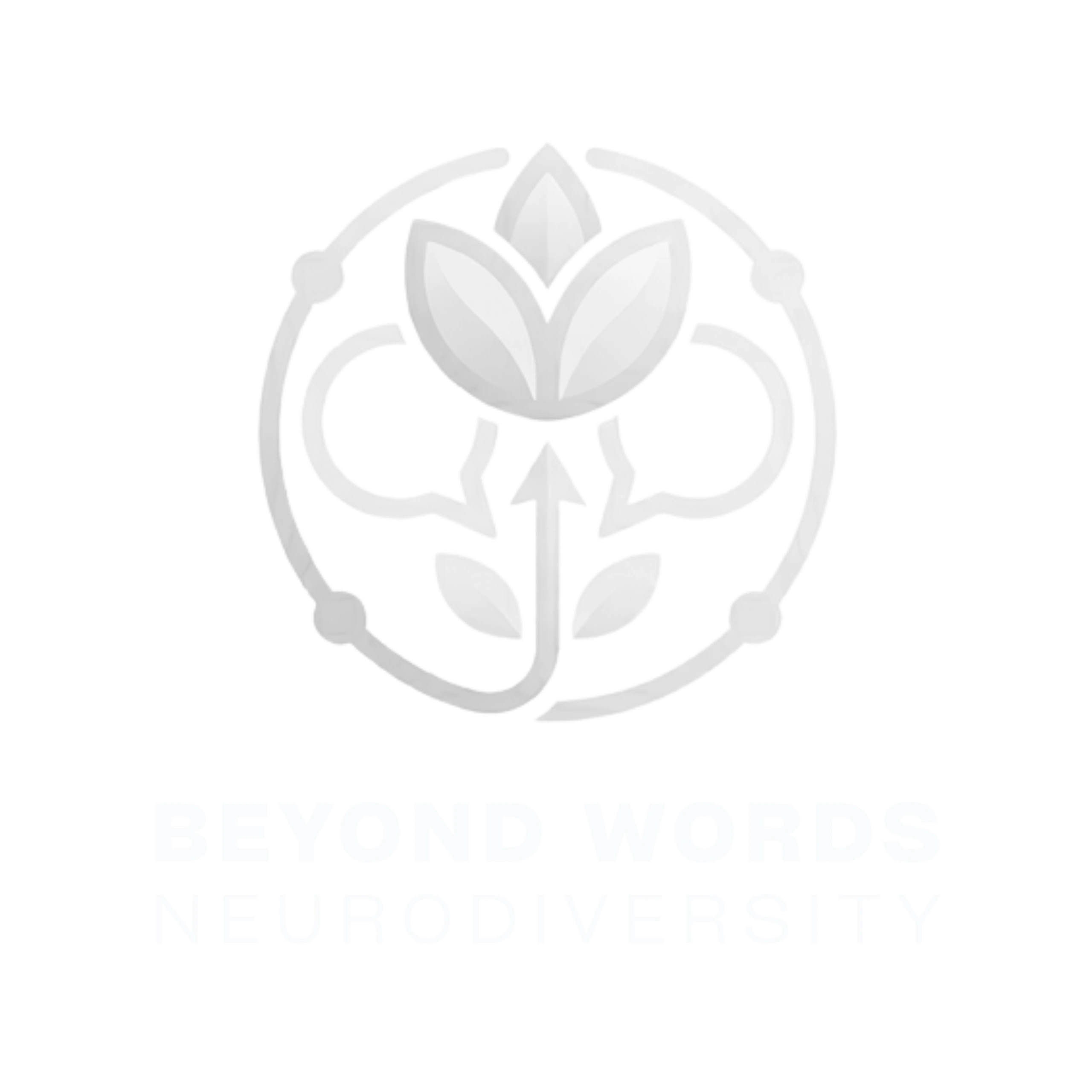 White Beyond Words Neurodiversity logo