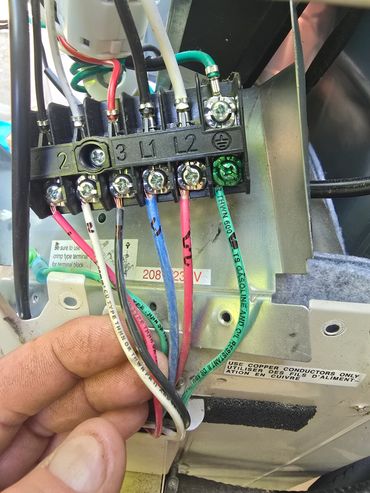 Wiring minisplit units