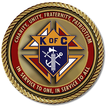 Knights of Columbus Seal. Ronald Buell Grand Knight