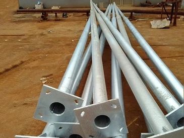 Full GI Tubular Pole