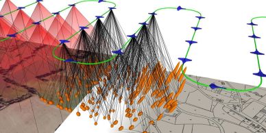 3D drone data visualization.