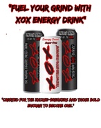XOX Energy Drink T-shirts $30 / Hat $25 
 ***FREE Shipping***