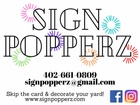 Sign Popperz