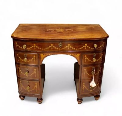 edwards and roberts inlaid desk