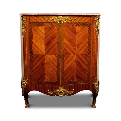 maison millet cabinet marble top