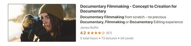Online documentary film course