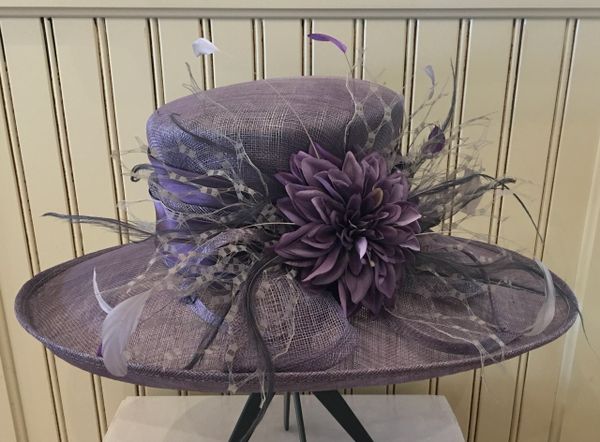 My Fair Lady, Wide Brim Sinamay Hat, Large Brim Hat