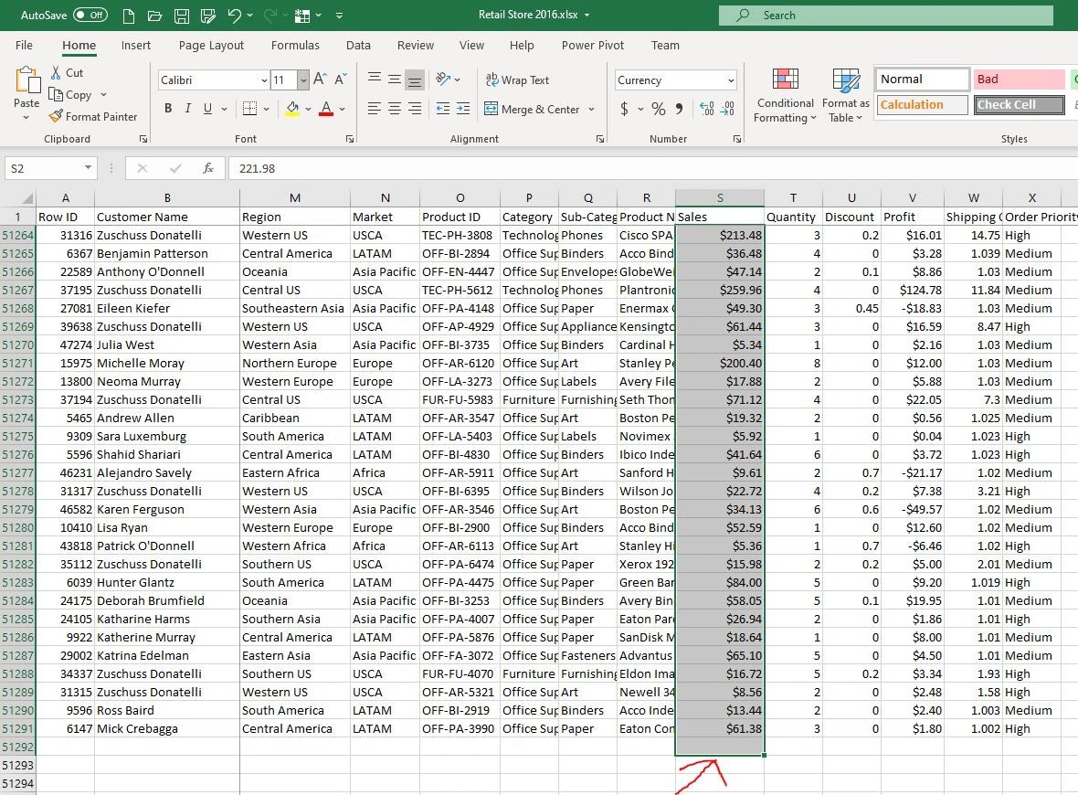 10 Awesome Excel Tips: Auto Total Is Your Friend!