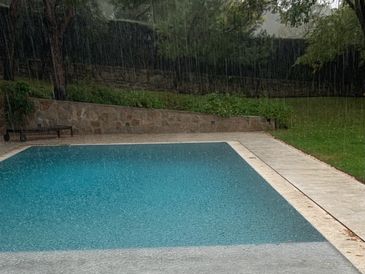 On a rainy day. Imagine this place with the sun.
