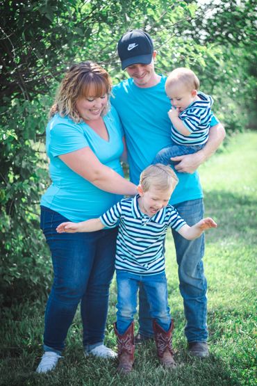 Family Photographer - Happy Family photo session