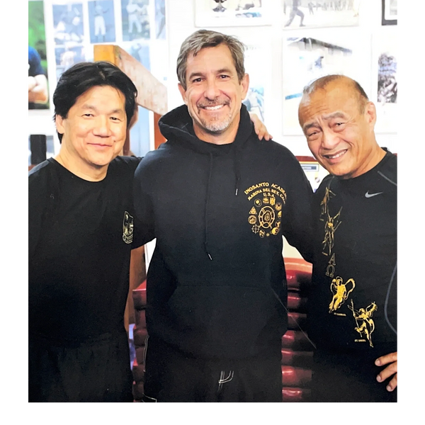 Myself with Guro Dan and Sifu Francis