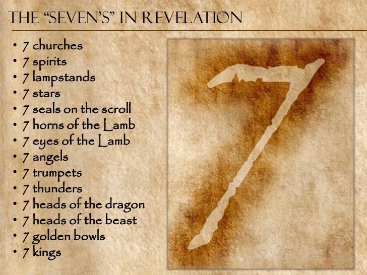 Numbers Tell a Story (The 7's of Revelation)