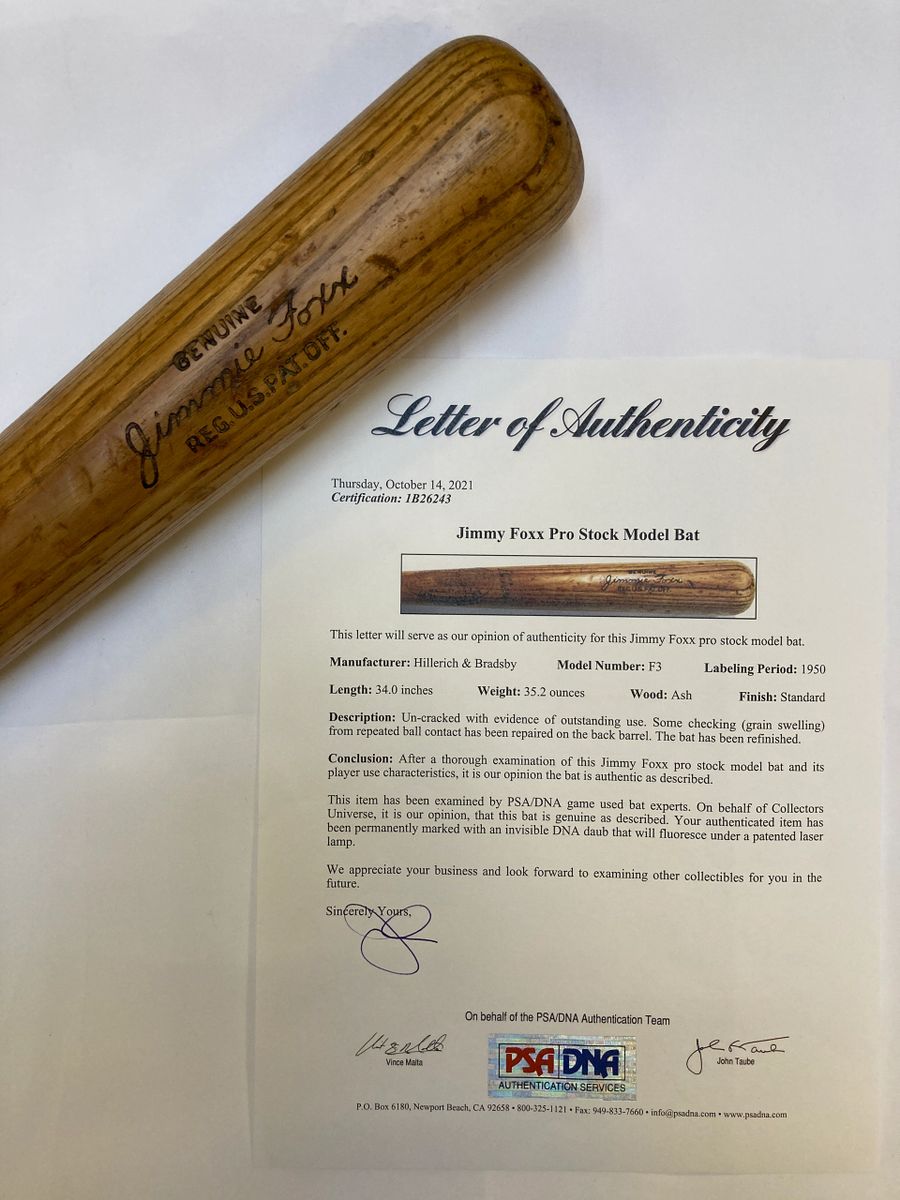 MLB The Show 21 - 1925-1945 Louisville Slugger Jimmie Foxx F3 Ash