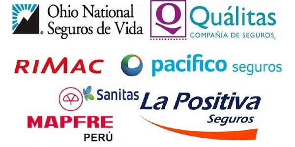 Principales compañías aseguradoras con las que trabajamos. 