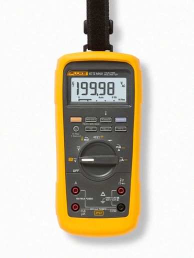 Cómo utilizar el indicador de calidad eléctrica en la pinza amperimétrica  378 FC