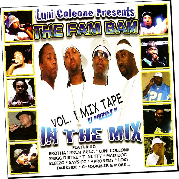 FAM BAM In The Mix Album Cover