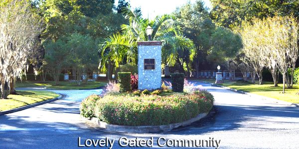 Front entry to gated community