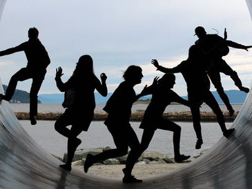 Kids playing