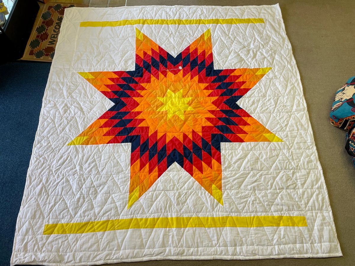 Lakota Star Quilt, Twin