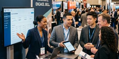 sales rep representative team for an international company