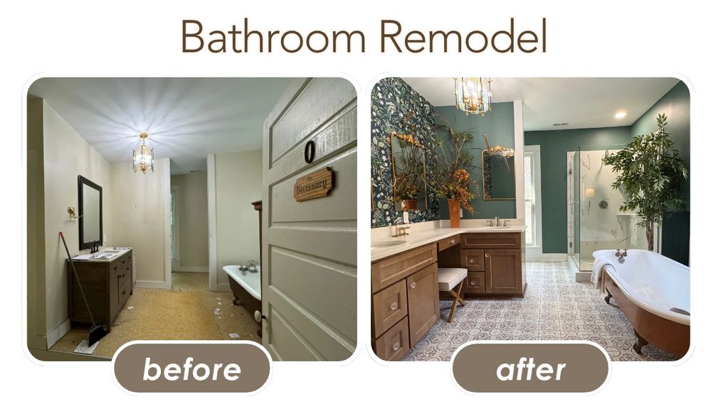 Historic Bathroom Remodel Fuquay Varina, NC