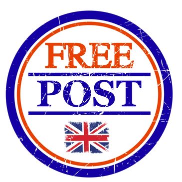 Free uk postage and packaging Royal Mail Union Jack