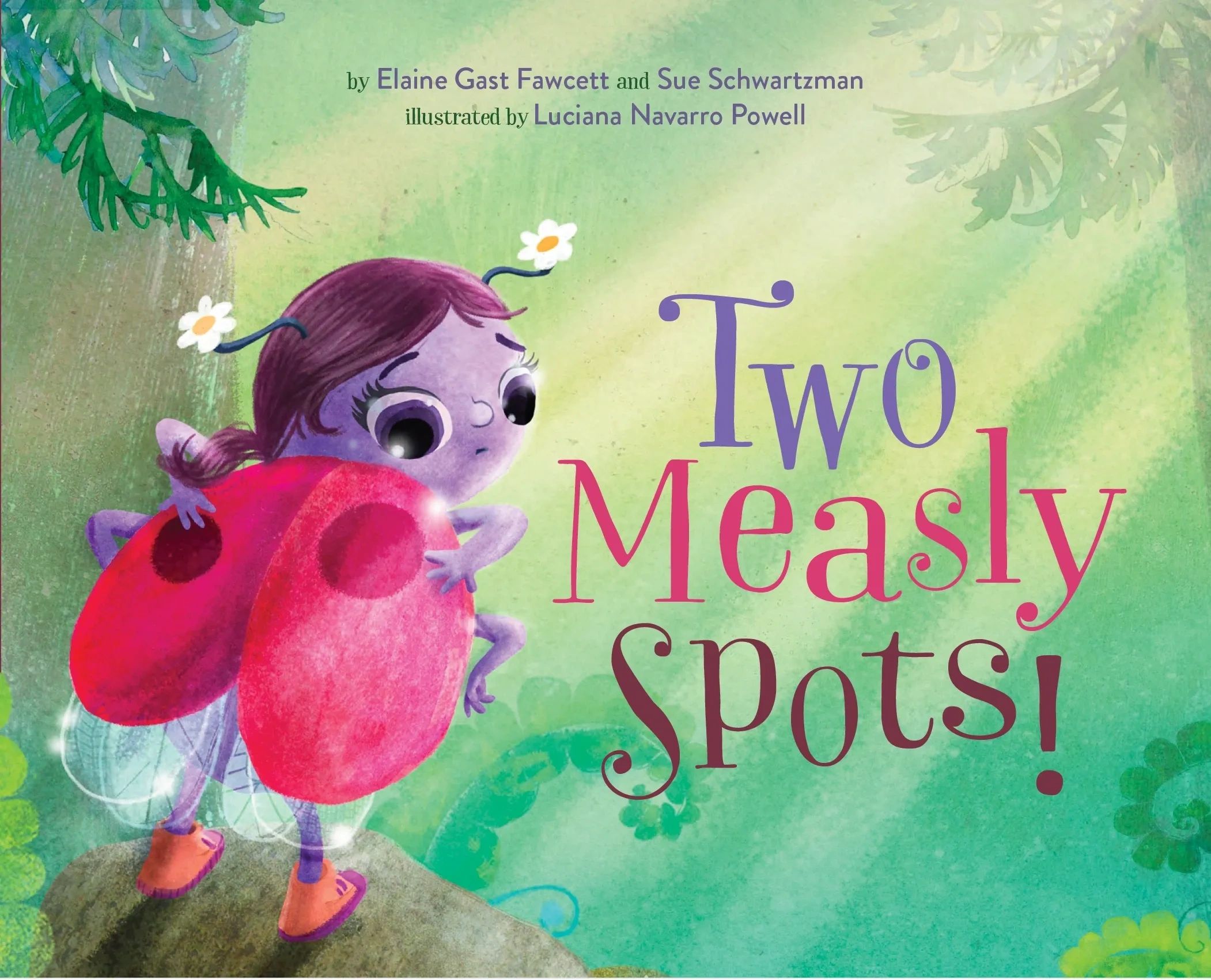 Two Measly Spots Book front Cover In Color