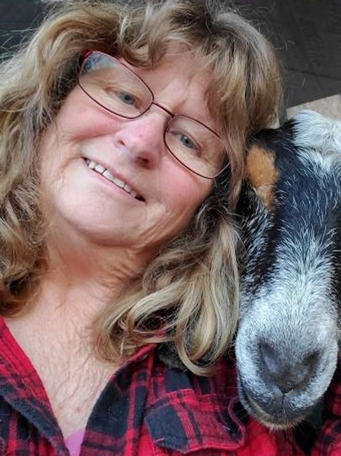 A woman and her horse.