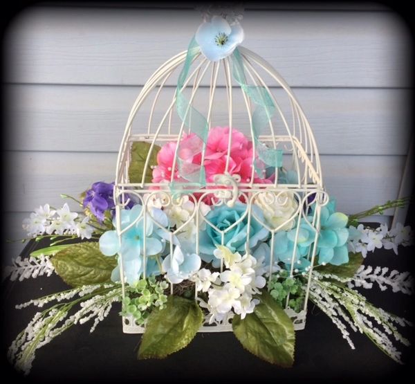 Vintage Inspired Decorative Birdcage Set of 2