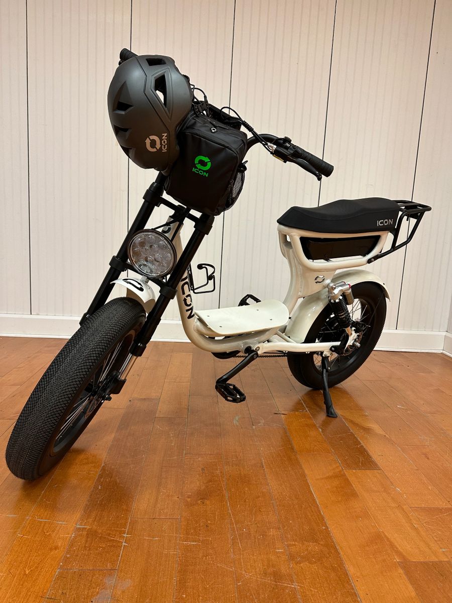 Icon Electric Bike- White