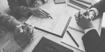 Group of season accounting professionals work to help clients in the not for profit space. 
