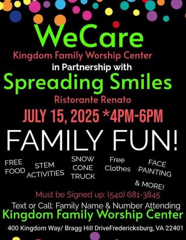 Call the number on the flyer to register!