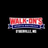 Walk-On's Sports Bistreaux logo from Hattiesburg, MS.