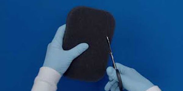 Medela Invia NPWT Black Foam Application Guides.