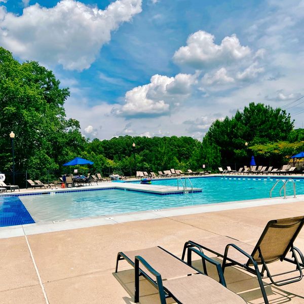 Swimming pool at Villages of Apex. 
