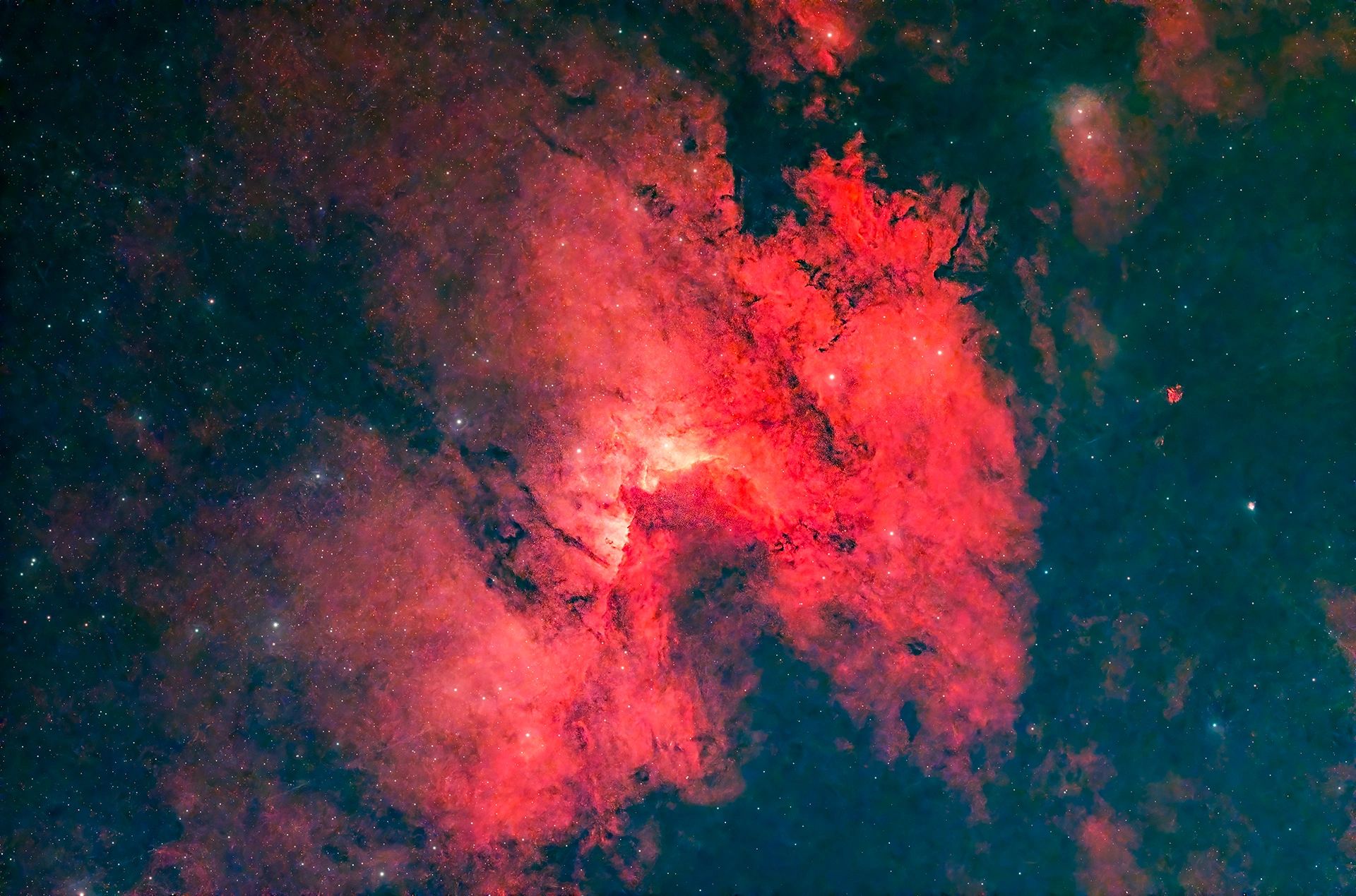 The Cave Nebula  Sh2-155