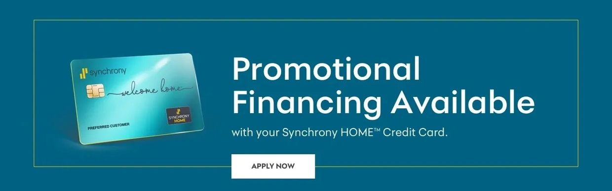 Synchrony HOME credit card offers promotional financing with easy application.