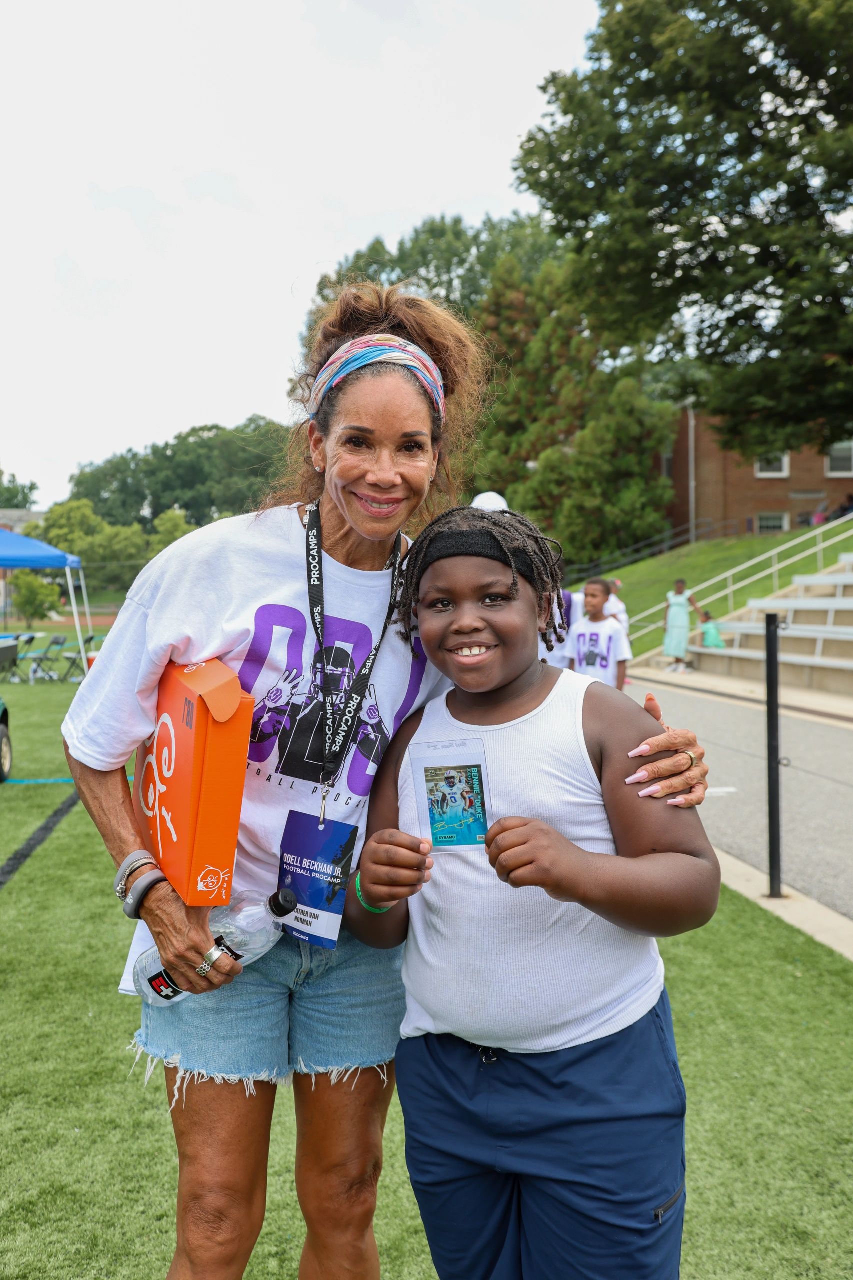 Odell Beckham Jr. Holds Youth Football Camp in Baltimore, Talks Ravens'  Talented Wide Receivers - BVM Sports