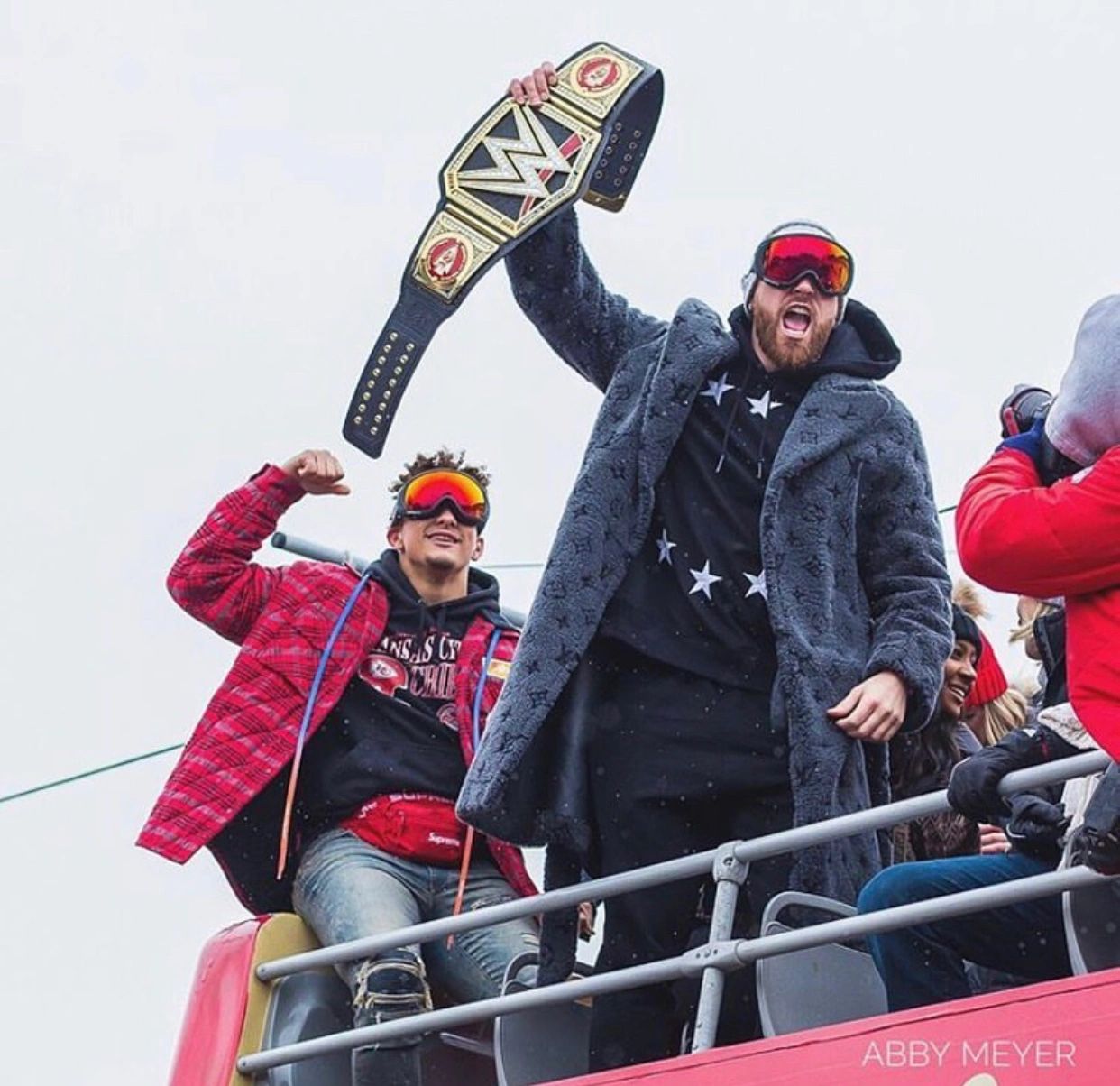 Travis Kelce Super Bowl Parade Jacket