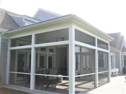 Cape Cod home seasonal porch, sun room, cape cod contractor