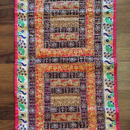 Handcrafted Designer Rangoli Mat 40" x 20"