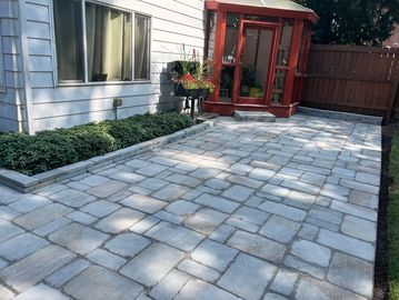 patio installed by landscapers in buffalo ny.