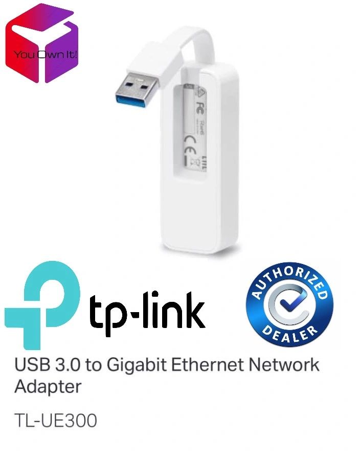 TP-Link USB 3.0 to Gigabit Ethernet Network Adapter (TL-UE300)