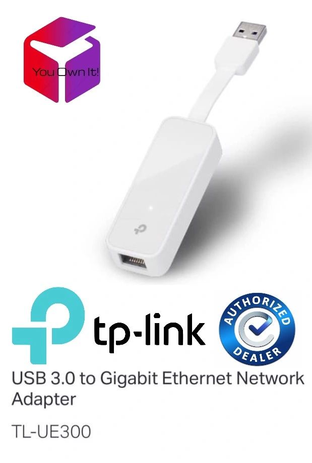 TP-Link USB 3.0 to Gigabit Ethernet Network Adapter (TL-UE300)