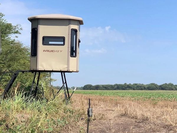 Kansas Whitetail Deer Hunting Outfitter Blind