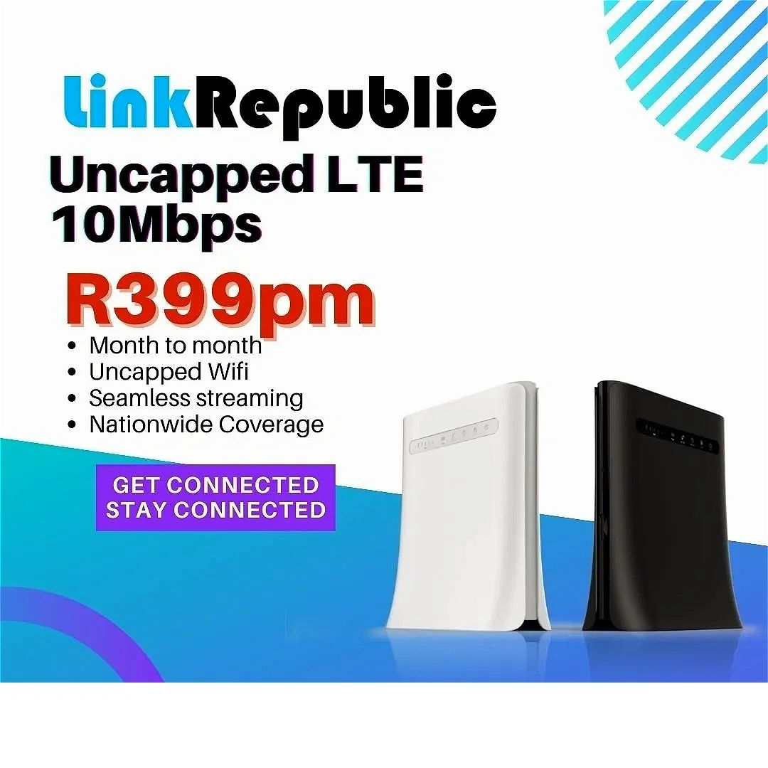 LinkRepublic ISP Uncapped WiFi, Unlimited LTE 5G Uncapped